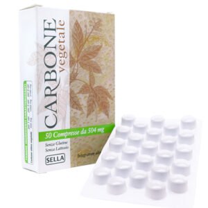 Carbone vegetale 50 compresse