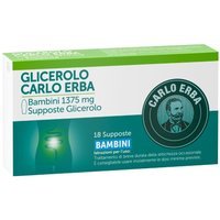 Carlo Erba Glicerolo Stitichezza Bambini Occasionale, 18 Supposte