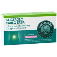 Carlo Erba Glicerolo Stitichezza Neonati Occasionale, 12 Supposte