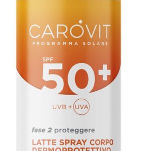 Carovit programma solare latte corpo spf50+ 200 ml