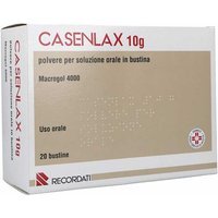 Casenlax 10g Macrogol 4000 Trattamento Stipsi di Adulti e Bambini, 20 Bustine