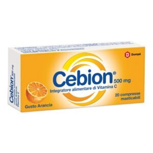 Cebion Arancia Integratore di Vitamina C 20 Compresse Masticabili