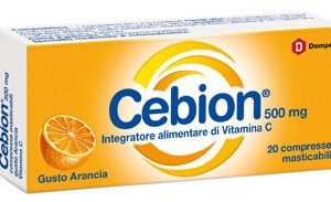 Cebion vitamina c gusto arancia 20 compresse masticabili