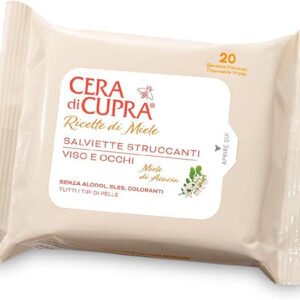 Cera di cupra salviettine struccanti 20 pezzi