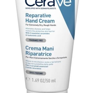 CeraVe Crema Mani Riparatrice Idratazione Intensa con Acido Ialuronico 50 ml