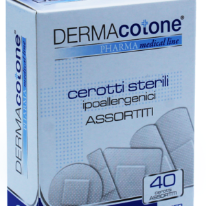 Cerotto ipoallergenico dermacotone misure assortite 40 pezzi