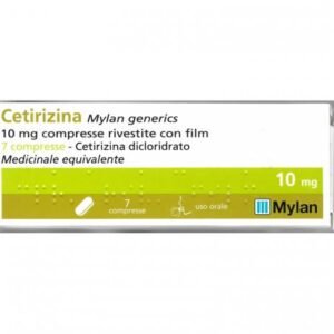 Cetirizina 10mg 7 Compresse Mylan