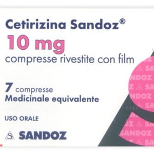 Cetirizina 10mg 7 Compresse Sandoz