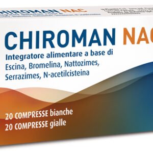 Chiroman nac 20 compresse bianche + 20 compresse gialle