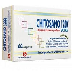 Chitosano 1200 extra integratore alimentare 60 compresse