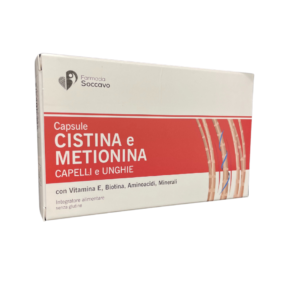 Cistina metionina integratore per capelli e unghie 60 capsule