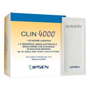 Clin 4000 Integratore Lassativo Stitichezza 30 Bustine 10 g