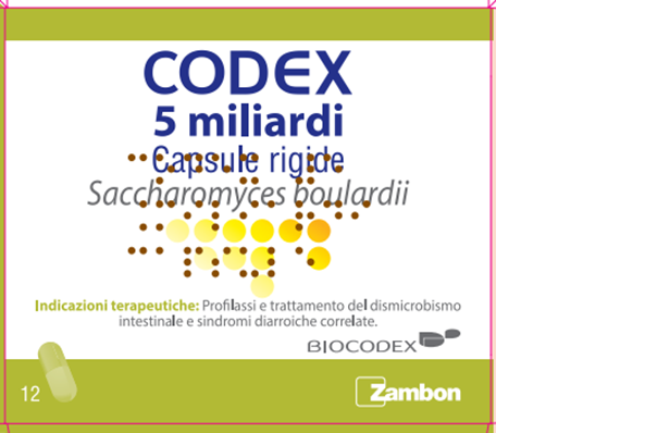 Codex 5 miliardi 12capsule rigide