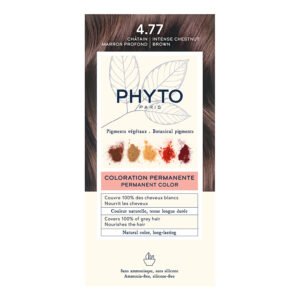 Color kit 4,77 castano marrone intenso 1 latte 50 ml + 1 crema 50 ml + 1 maschera 12 ml