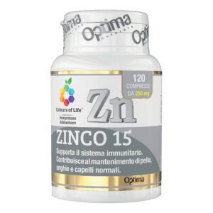 Colours of life zinco 15 120 compresse