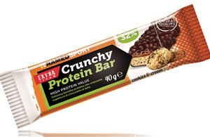 CRUNCHY PROTEIN BAR Cookies & Cream - 40g