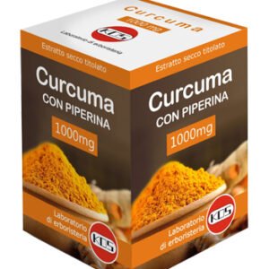 Curcuma+piperina 30compresse 1g Kos
