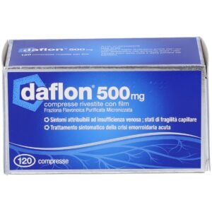Daflon 500 mg 120 Compresse Rivestite Con Film