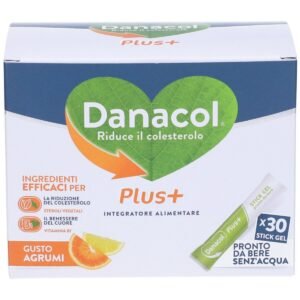 Danacol Plus+ Integratore Colesterolo 30 Stick
