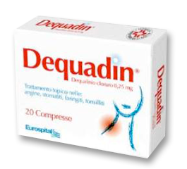 Dequadin 20compresse 0,25mg