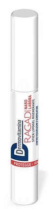 Dermovitamina Ragadi Naso e Labbra Stick Lipogel 3 ml
