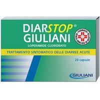 Diarstop 1,5mg Loperamide Cloridrato Trattamento Sintomatico Diarree Acute, 20 Capsule Rigide