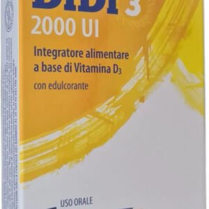 DiDi3 Vitamina D3 Integratore 2000 UI 30 Film Orodispersibili