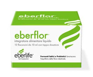 Eberflor Fermenti Lattici 12 Flaconcini da 10 Ml