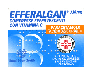 Efferalgan 330 mg compresse effervescenti con vitamina c