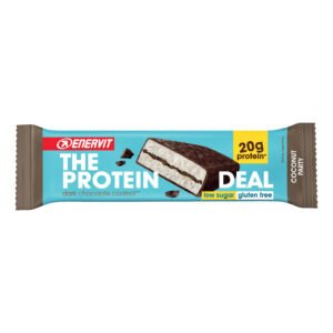 Enervit The Protein Deal Barretta Proteica Gusto Cocco e Cioccolato 55 g