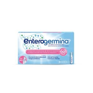 Enterogermina 2 Miliardi Fermenti Lattici, Probiotici Per Disturbi Intestinali, 10 Fiale