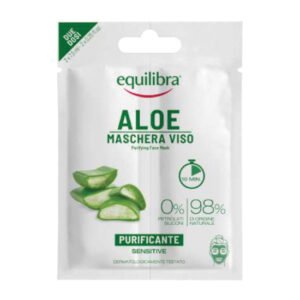 EQUILIBRA - aloe - maschera viso purificante bidose 15 ml
