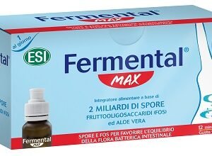 ESI Fermental Max Integratore di Fermenti Lattici da Bere 12 Flaconcini