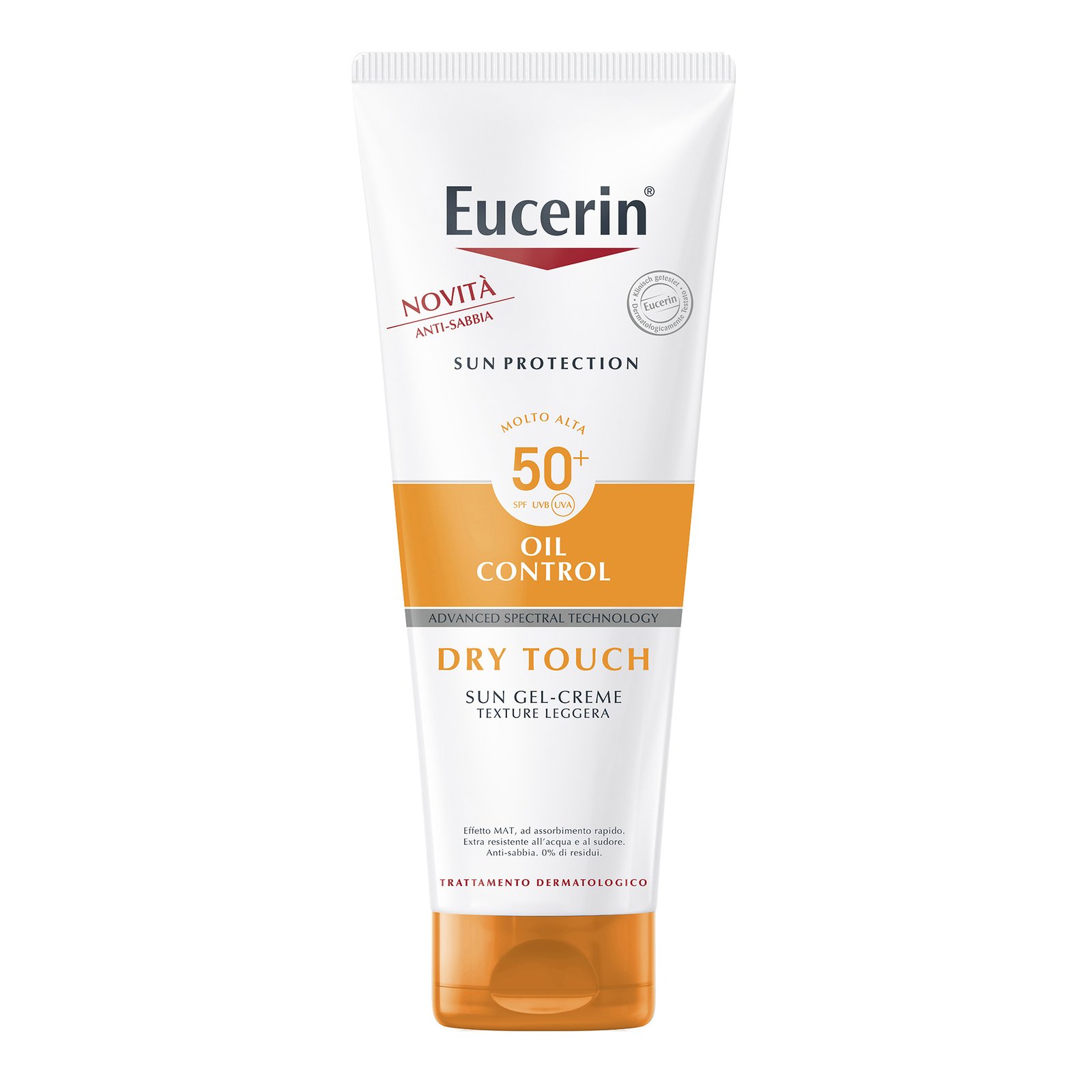 Eucerin Sun Gel-Crema Dry Touch SPF 50+ Corpo 200 ml