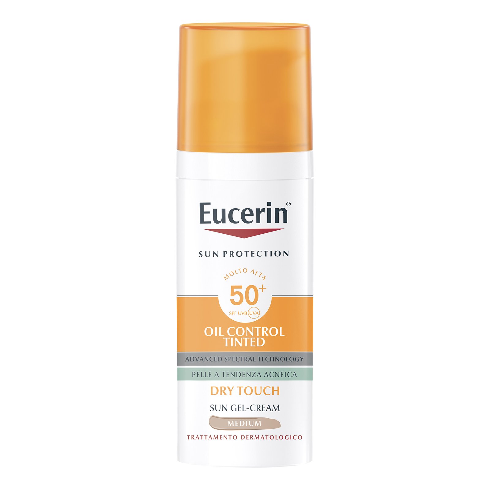 Eucerin Sun Oil Control Tinted Cream SPF50+ 50 ml
