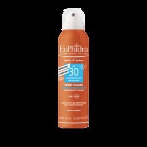 Euphidra uvs spray solare 30 150ml piu dc