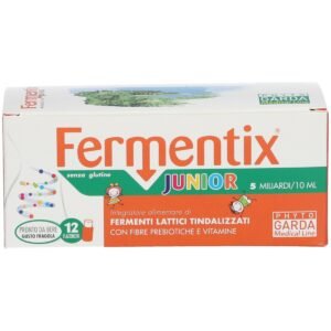Fermentix Plus Junior Integratore Fermenti Lattici 12 Flaconcini 10 ml