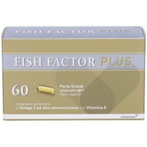 Fish Factor Plus Integratore Omega 3 60 Perle Grandi
