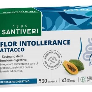 Flor intollerance attacco 30 capsule