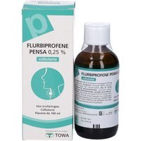 Flurbiprofene Pensa 0,25% Collutorio Irritazione e Infiammazione Cavo Orofaringeo, 160ml