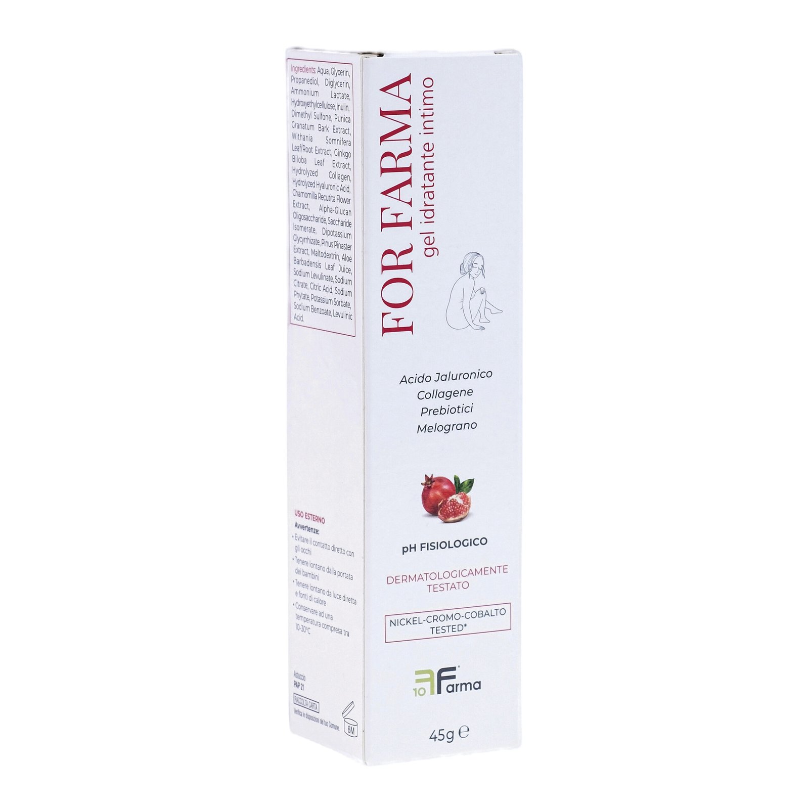 For farma gel idratante intimo 45 g