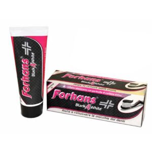 Forhans Black4White Dentifricio Gel 75 ml