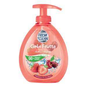 Fresh & clean sapone liquido gel di frutta idratante 300 ml