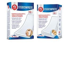 GARZA STERILE COMPRESSE PIC 36x40x12pezzi PIKDARE