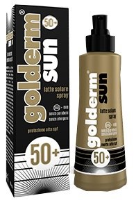 Golderm Sun SPF 50+ Spray Solare Protettivo Pelli Chiare e Sensibili 100 ml