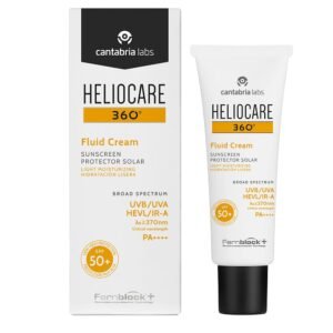 Heliocare 360° Fluido Crema Solare SPF 50+ Protezione Viso e Corpo 50 ml