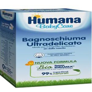 Humana^bc bagnoschiuma 200ml