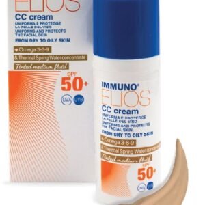 Immuno elios cc cream spf50+ tinted medium 40 ml