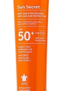 Korff sun secret fluido viso antimacchie effetto matt spf50+ 50 ml