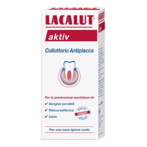 Lacalut collutorio aktiv antiplacca 300 ml